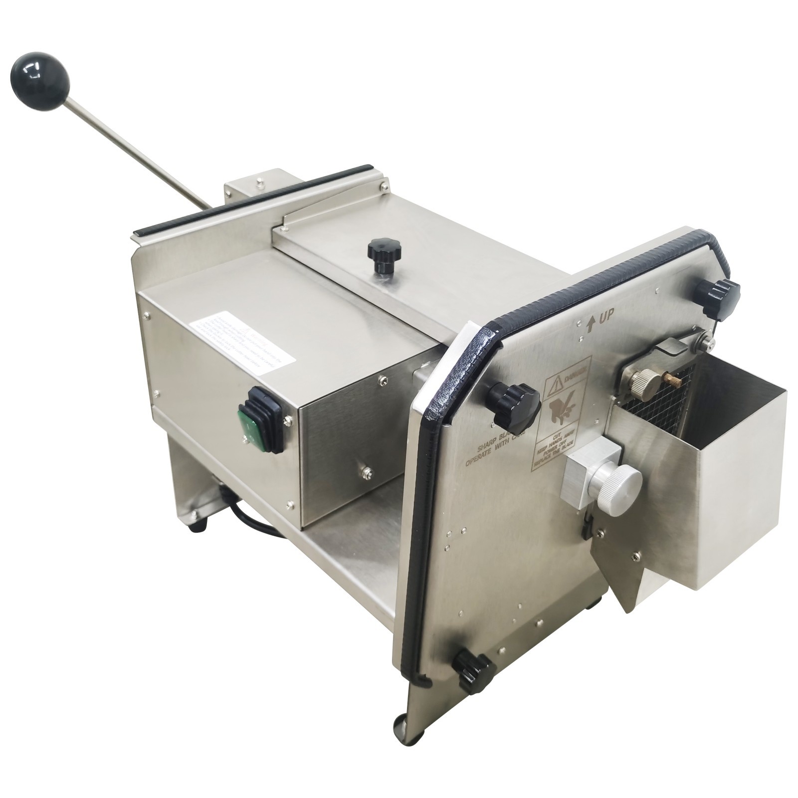 110V Commercial Electric Fruit and Vegetable Dicing Machine 6mm Dicing Cutter