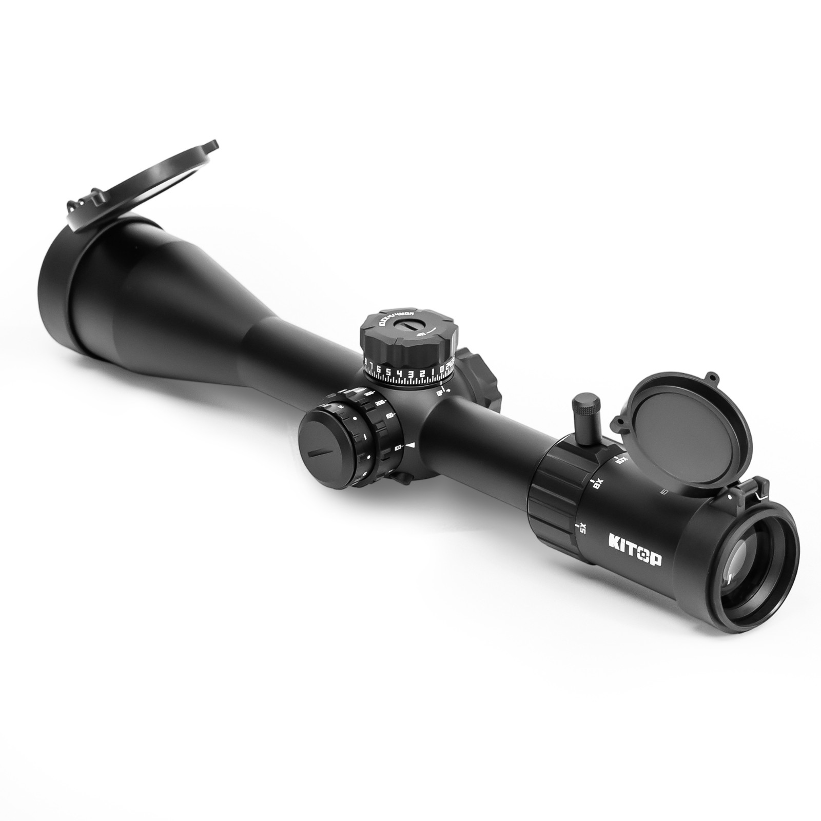 KiTOP Optics 5-20x50mm Rifle Scope FFP w/ Illuminated Crosshair MOA Reticle