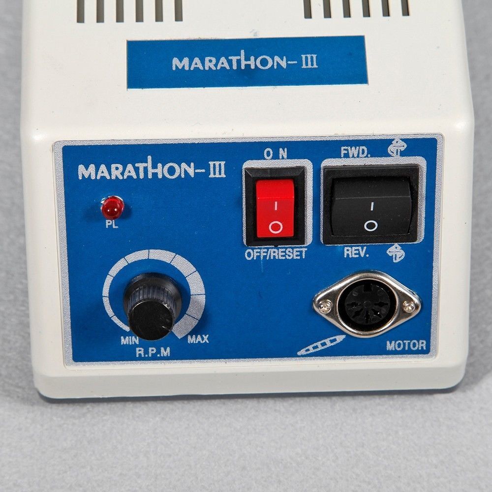 Dental Lab Marathon Electric Micromotor Polishing Unit + 35K rpm Motor Handpiece