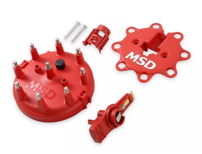MSD 8482 Distributor Cap and Rotor Kit Ford V8 TFI, '85-'95