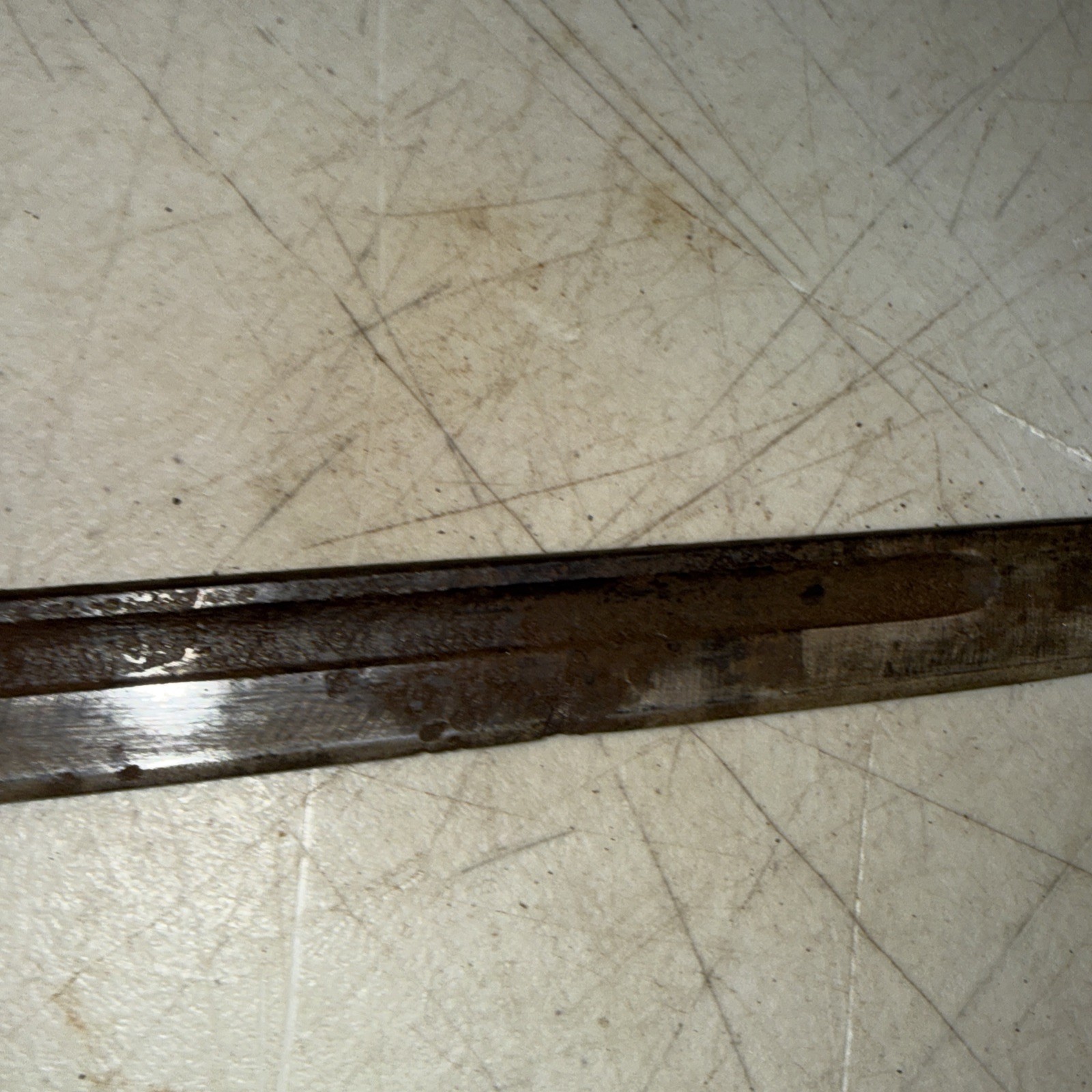 WW2 Japanese Arisaka Bayonet For Restoration. Very Rusty