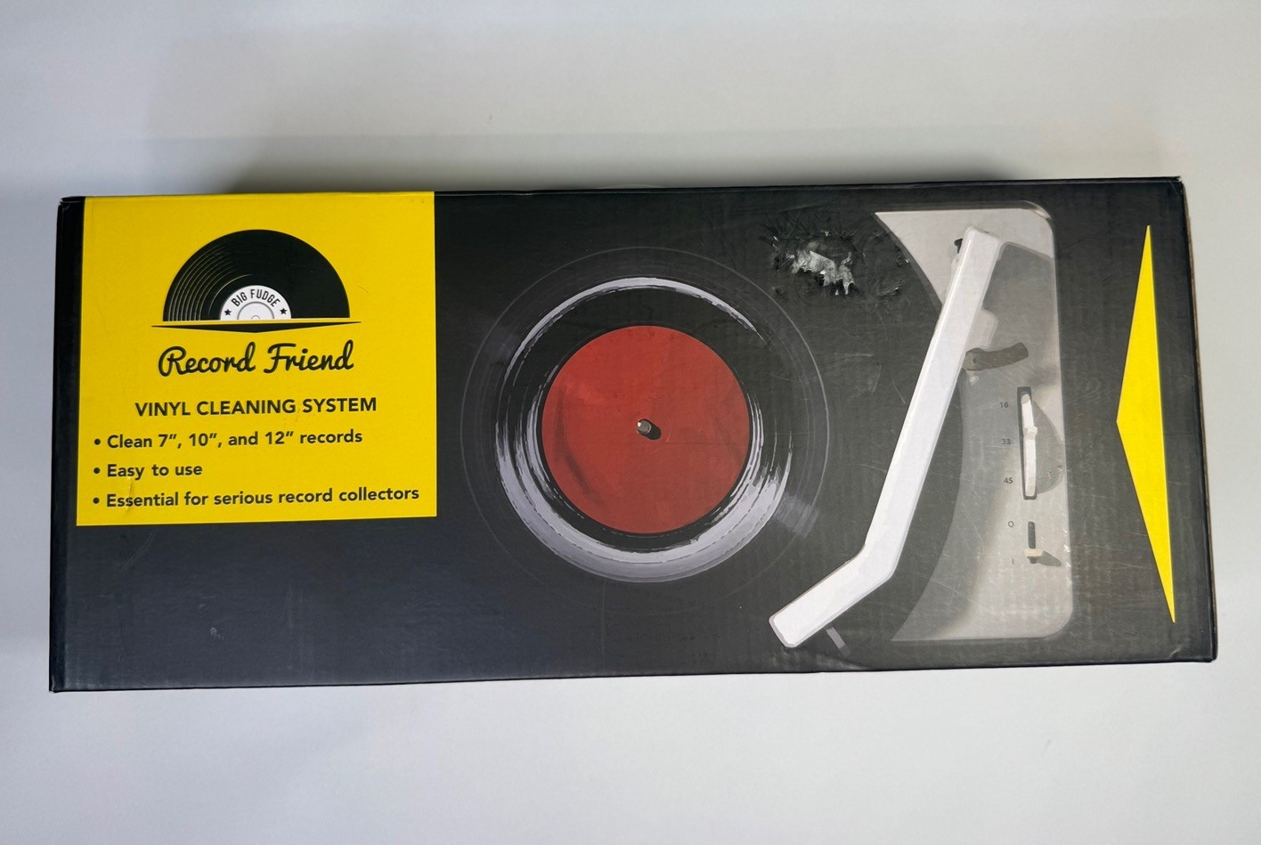 Big Fudge Record Friend Vinyl Record Deep Cleaning System New Open Box