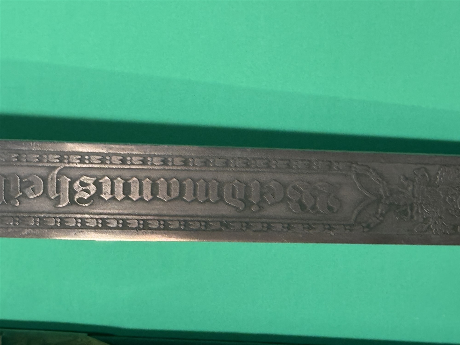 German Hunting Sword, Scabbard, Weyersberg & Co Solingen �Waidmannsheil�