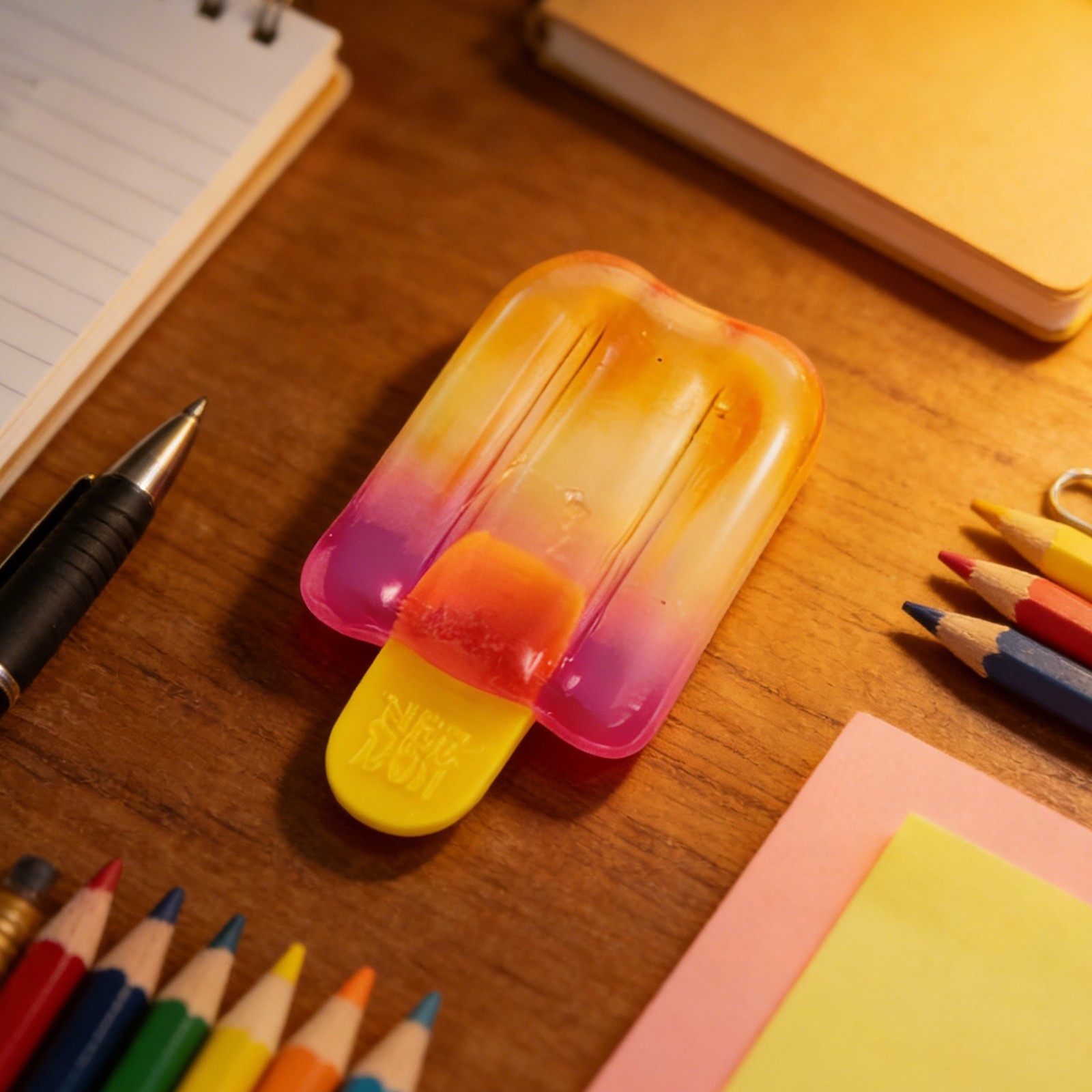 NeeDoh Nice-Sicle Fidget Squish Toy Popsicle Blind Box Squeeze Ball Random