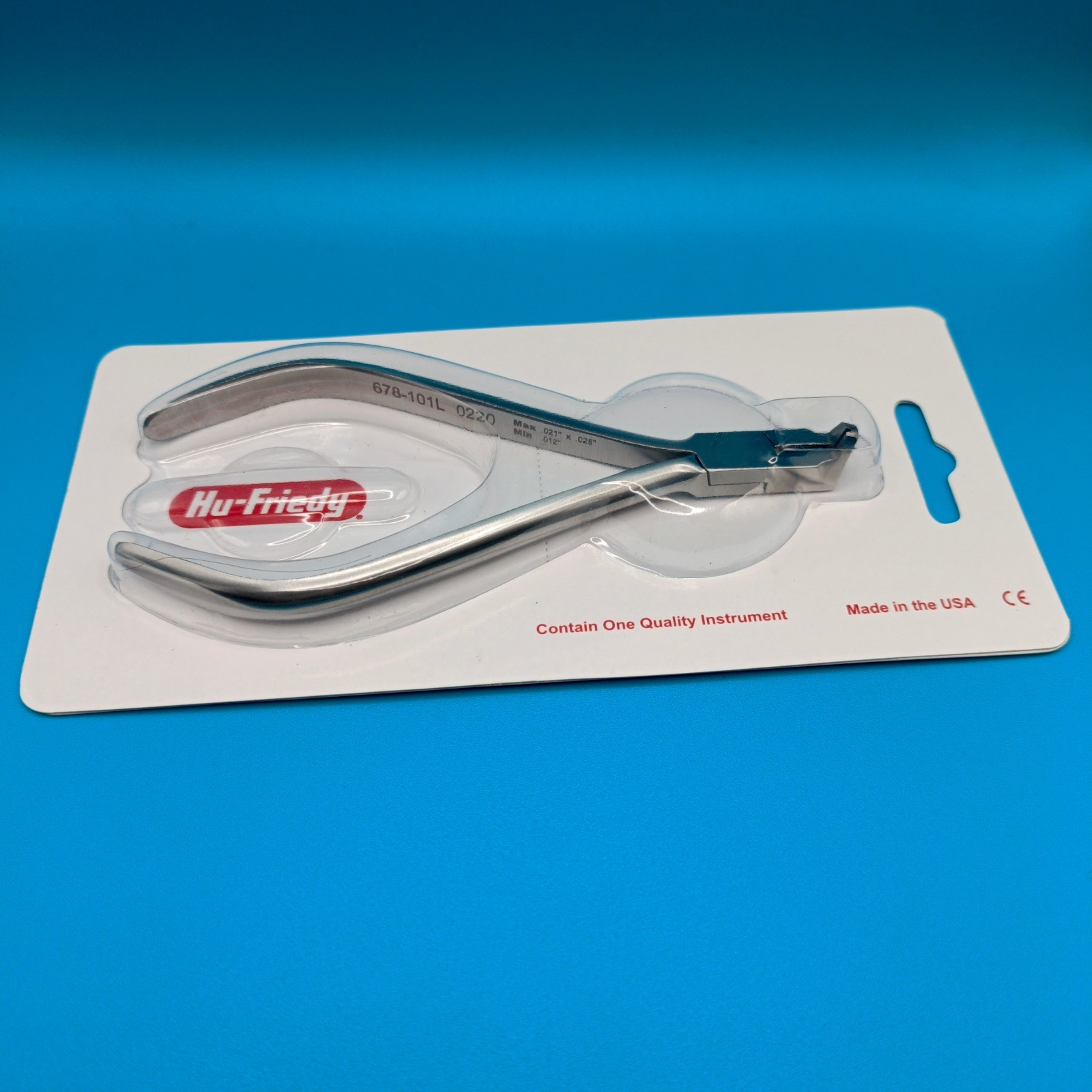 HU FRIEDY Universal Cut And Hold Distal End Cutter Pliers Long Handle 678-101L