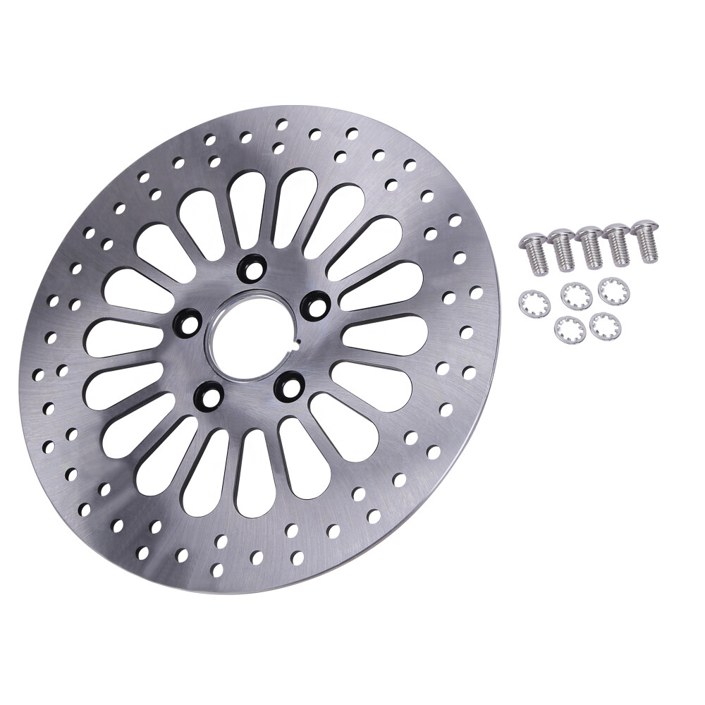 11.5" ( Front / Rear ) Brake Rotors Mirror Polished for Harley Touring Dynas