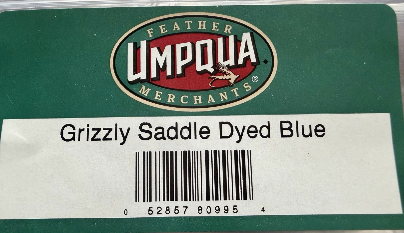 Umpqua/Metz Saddle Grizzly Dyed Blue 534-SH-E-L