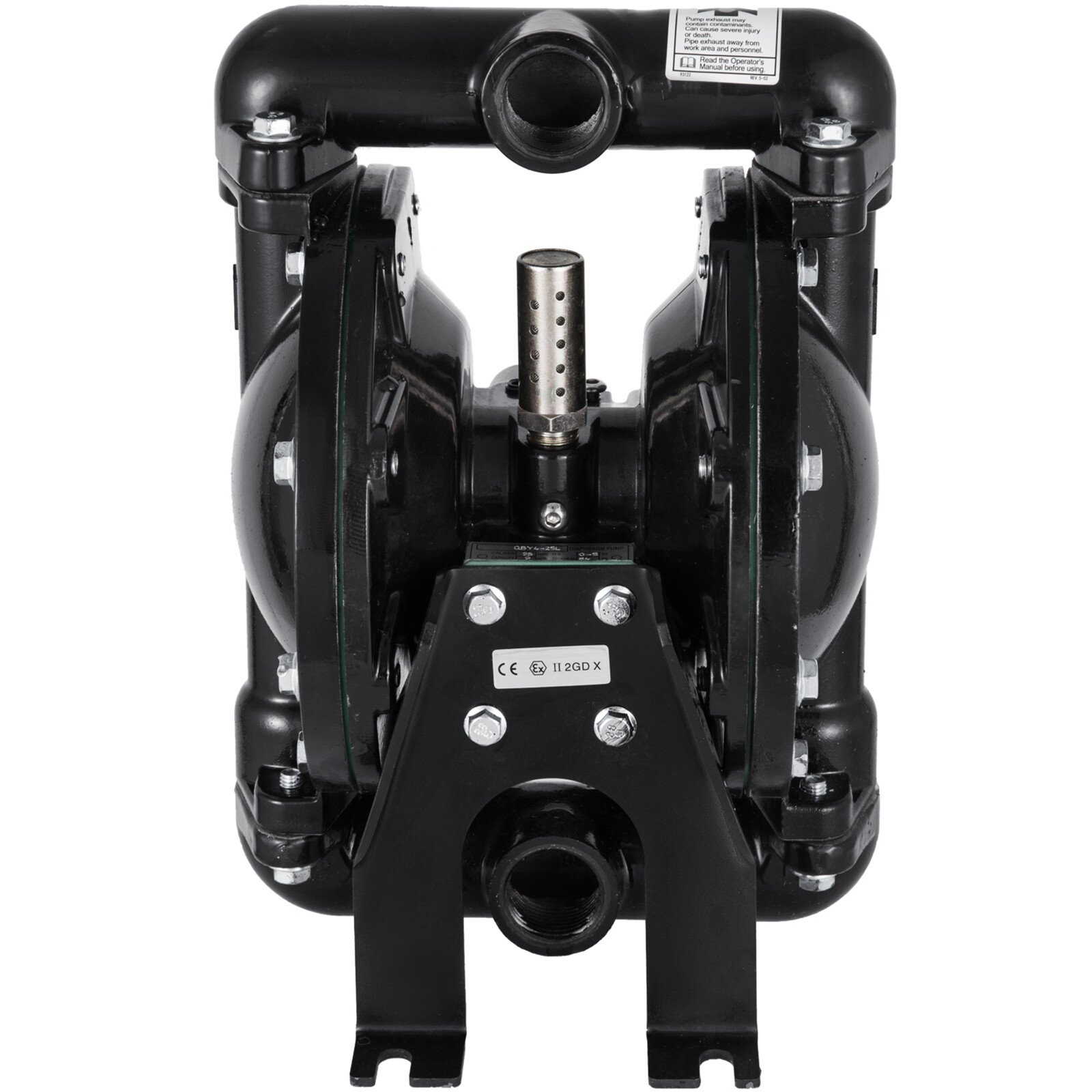 VEVOR 1 in Air-Operated Double Diaphragm Pump 35 GPM