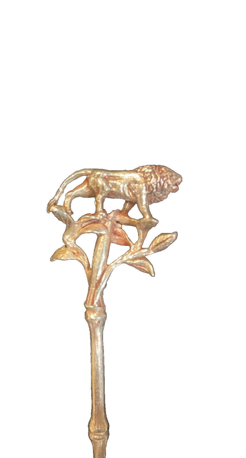 Vintage 6- Safari Sterling .925 cocktail Bamboo style picks A09