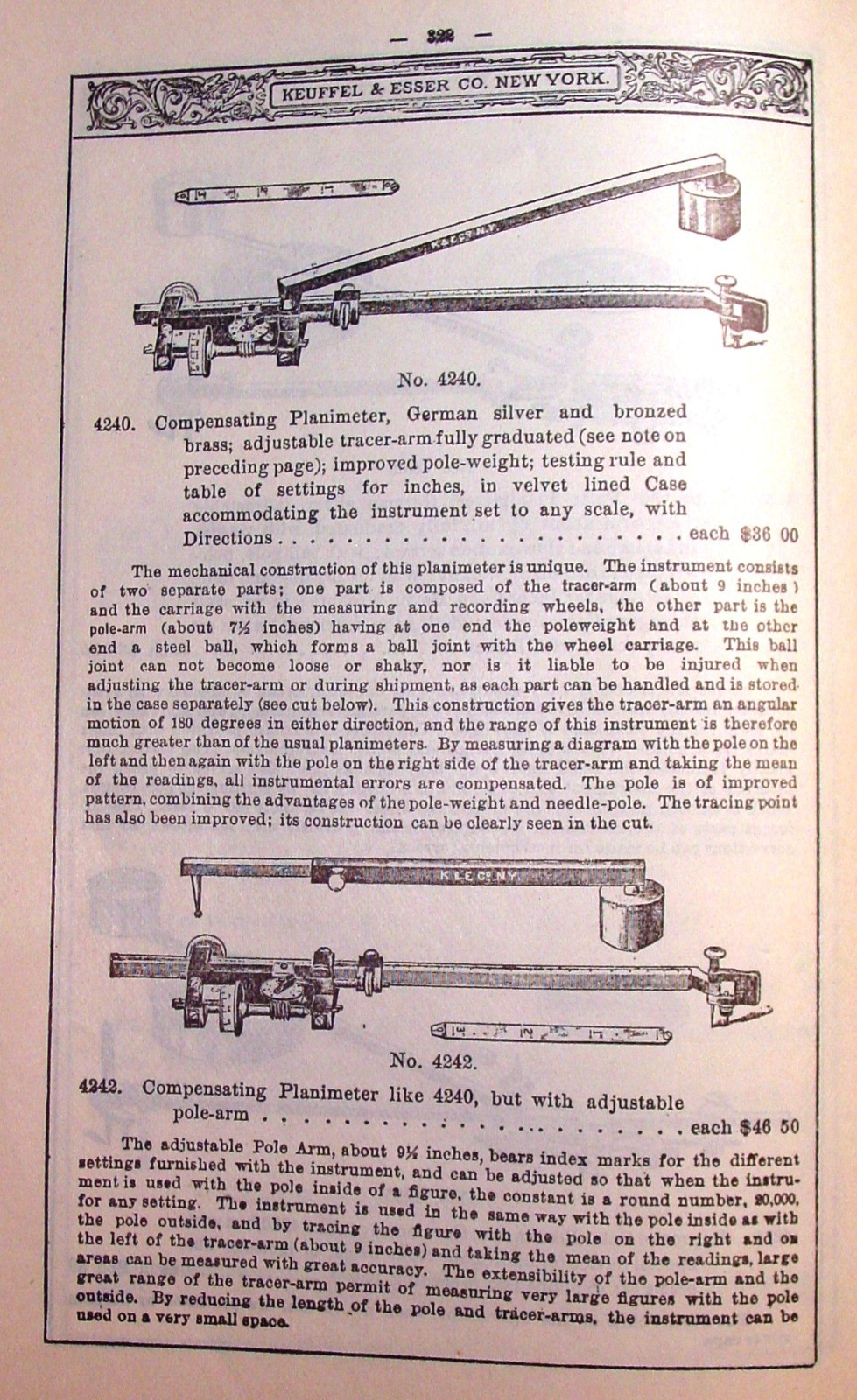 1909 Keuffel Esser Surveying & Drafting Insts. Catalog