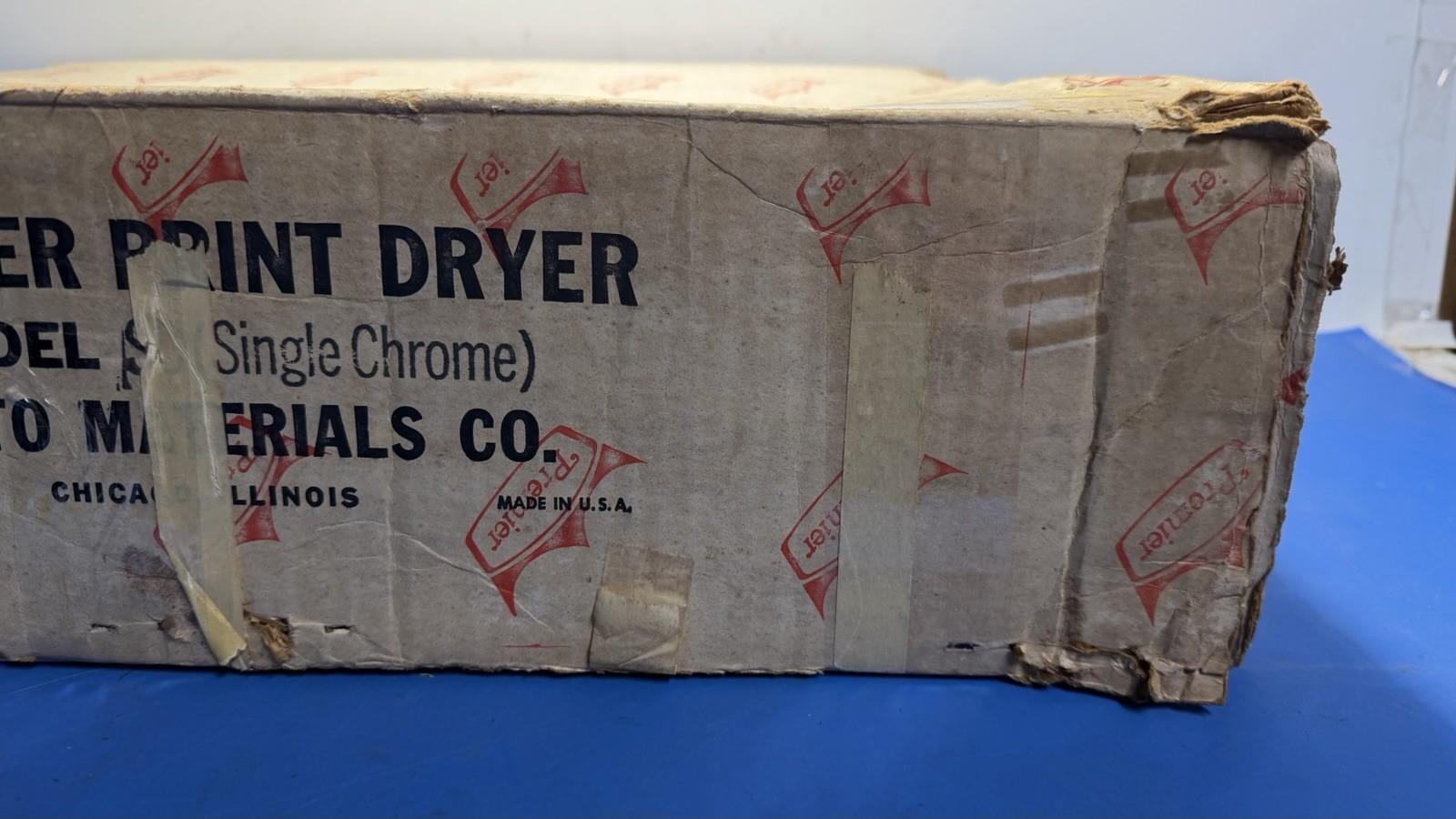 Vintage Premier Thermostatic Print Dryer Model 110 Tested & Works