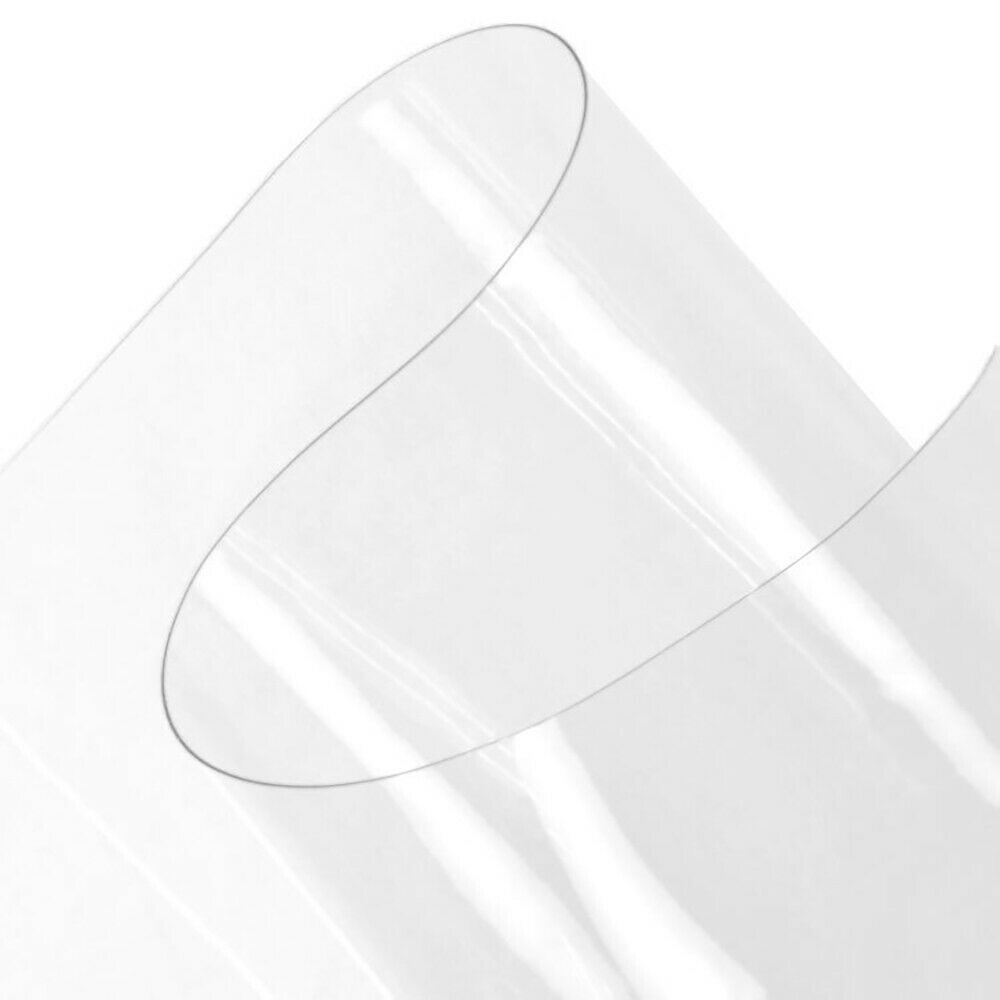30-Gauge Clear Plastic Vinyl Fabric - 54" Wide PVC 1 3 5 10 15 20 40 yd. Rolls
