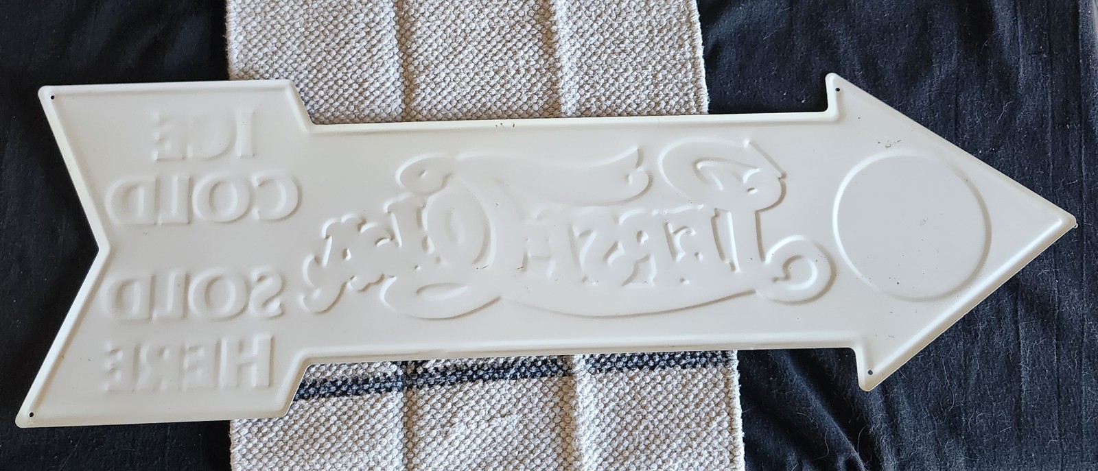 Vintage Pepsi-cola Metal Signs