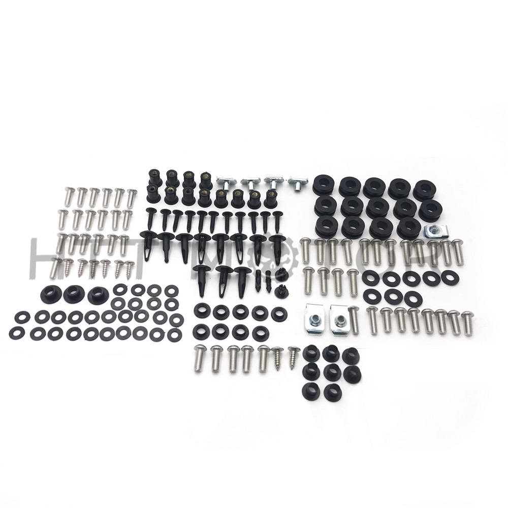 Motorcycle Complete Fairing Bolt Kit Body Screw Set for HONDA CBR600RR 2005-2006