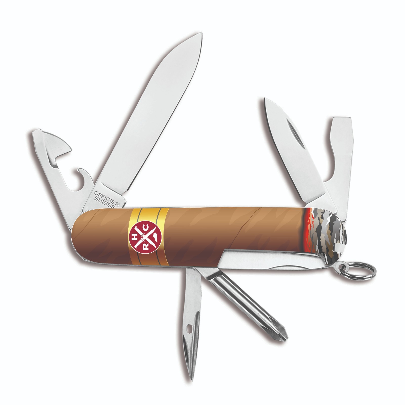 Victorinox Swiss Army Cigar Smoker Stogie TINKER Knife Knives Multi Tool