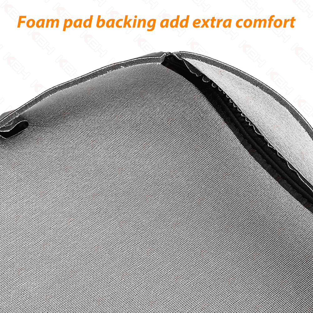 Fit 14-18 Silverado Sierra Jump Seat Console Armrest Lid Vinyl Cover Dark Gray