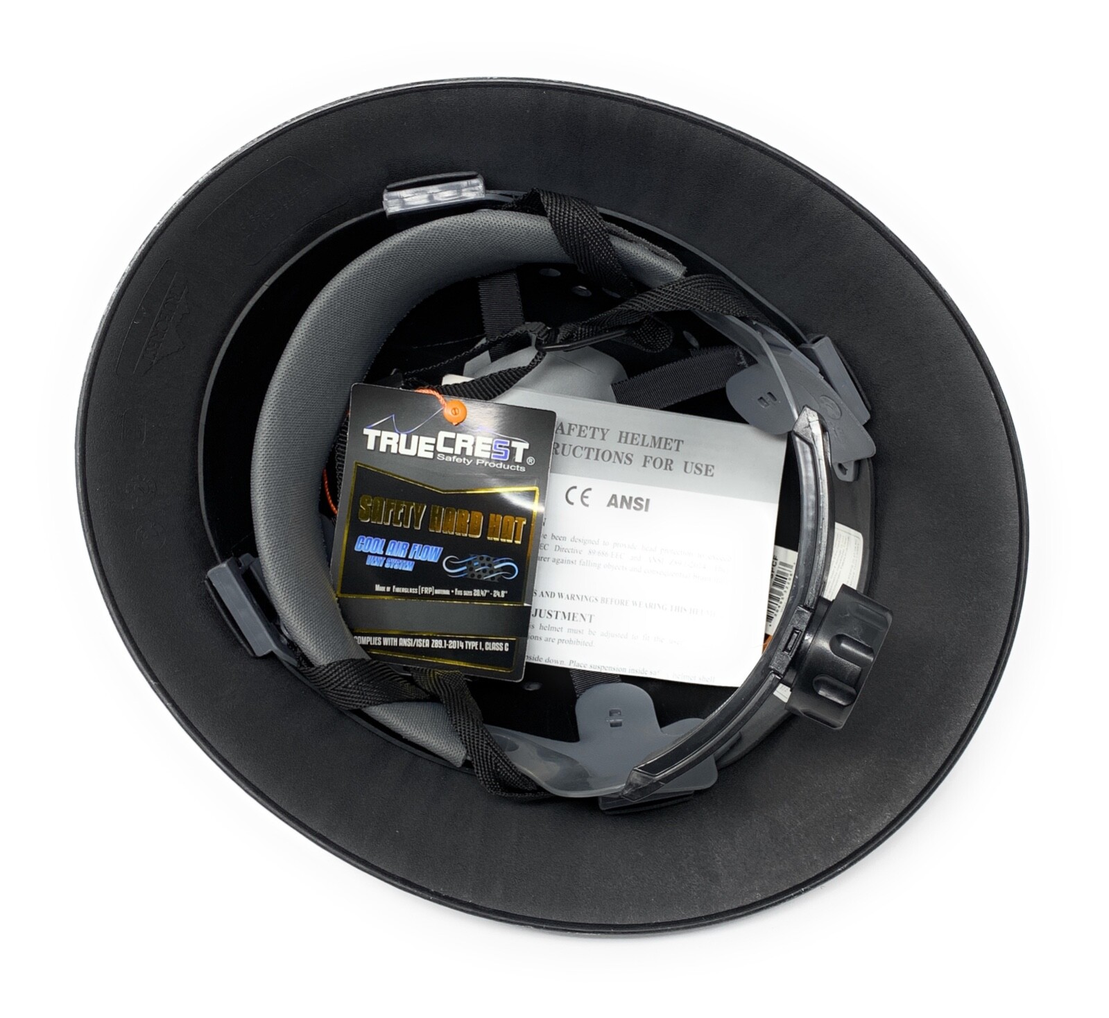 Full Brim Hard Hat with Fas-trac Suspension