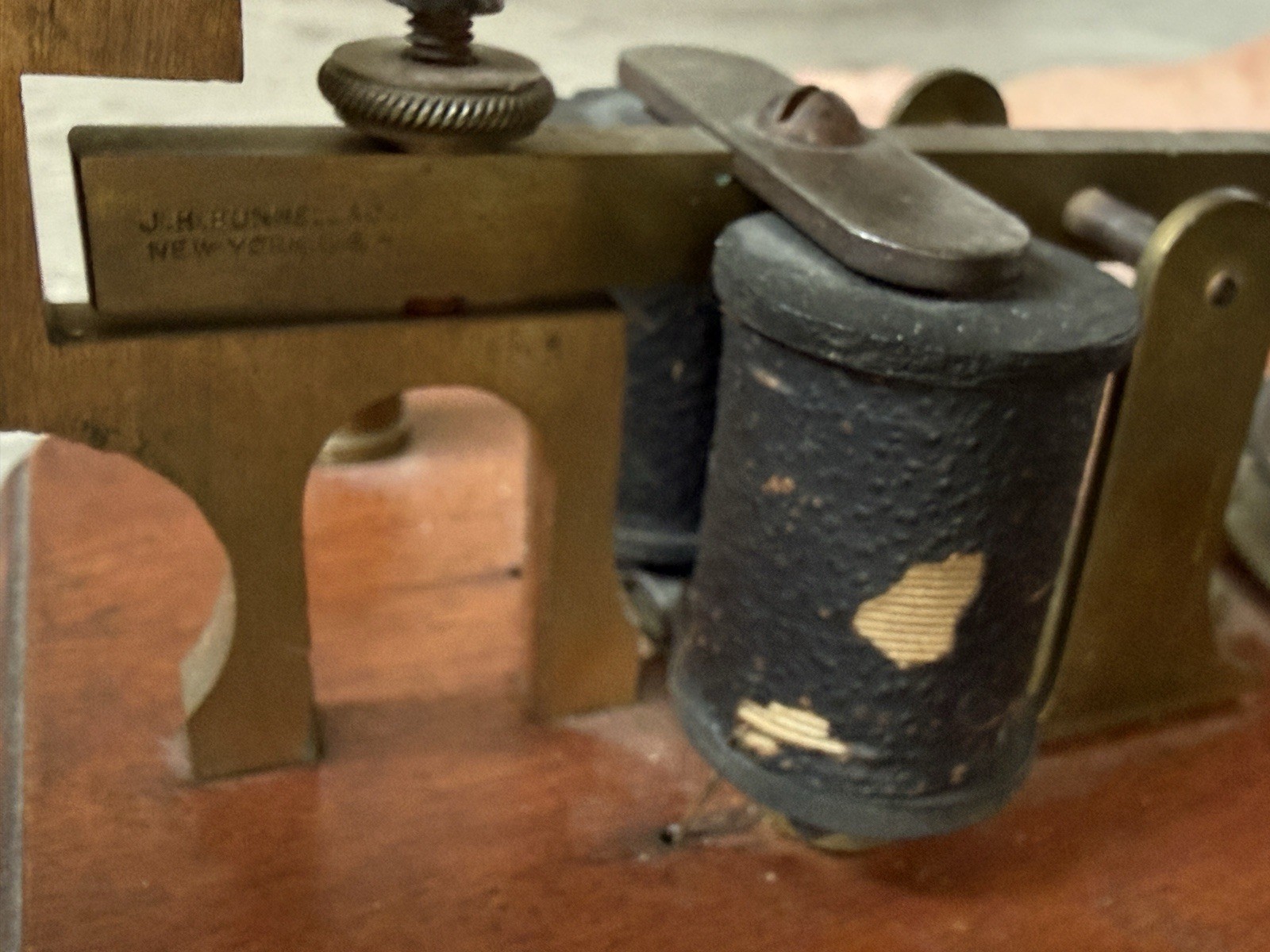 Omnigraph Telegraph Trainer Key Sounder Antique JH Bunnell