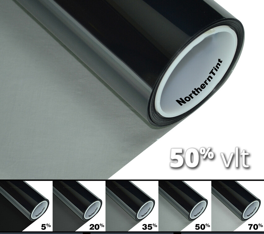 Eco-Nano Carbon Window Tint Roll 40" x 100' Select from 5% 20% 35% 50% 70% VLTs