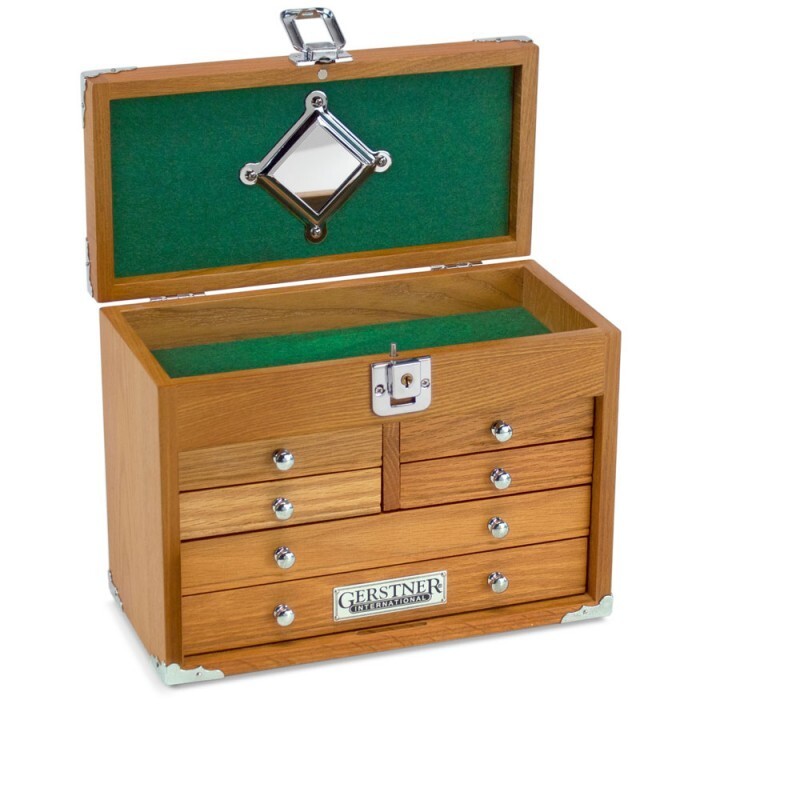 Gerstner International GI-T10 4 Drawer Oak Mini Max Chest Tools Hobby PRE-TARIFF
