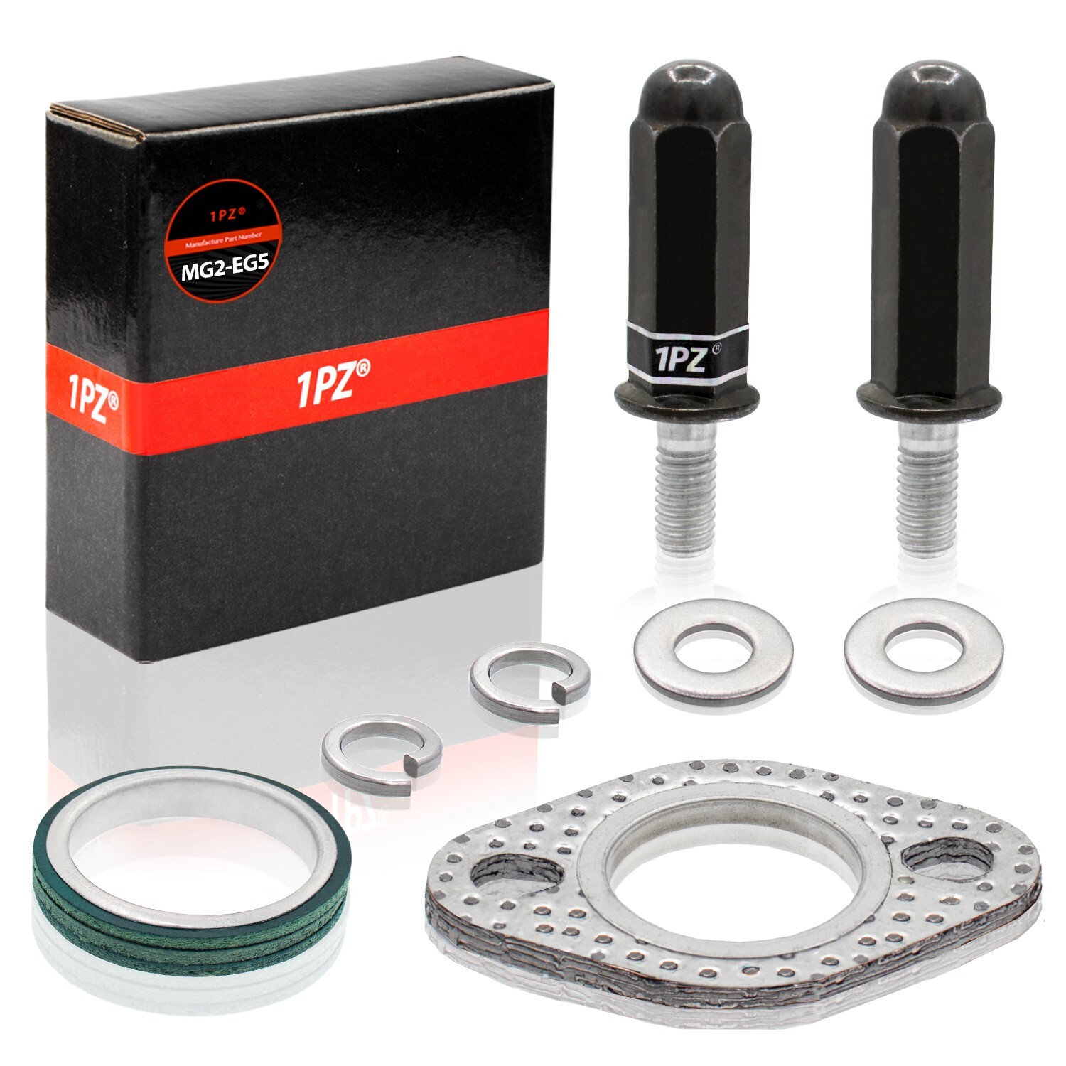 Exhaust Gasket Bolt Stud Nut For GY6 50cc 70cc 90cc 110cc 125cc 150cc Scooter