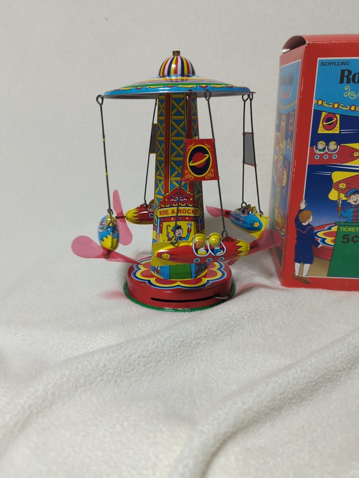 Schylling Rocket Ride Carousel • Featured In Baby Einstein 12th Video