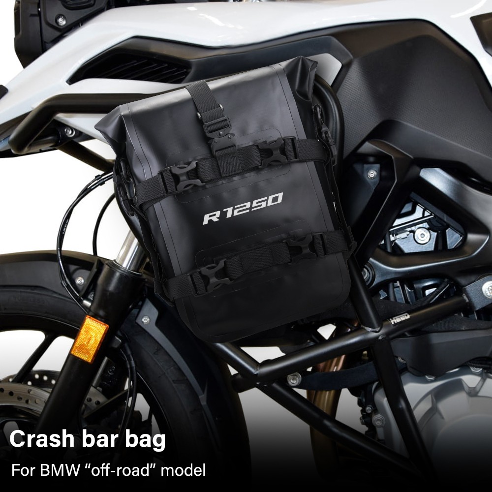 For BMW Off-Road Moto R1250R R1200RS R1250GSA 40th R1200GS LC Adv Crash bar bag