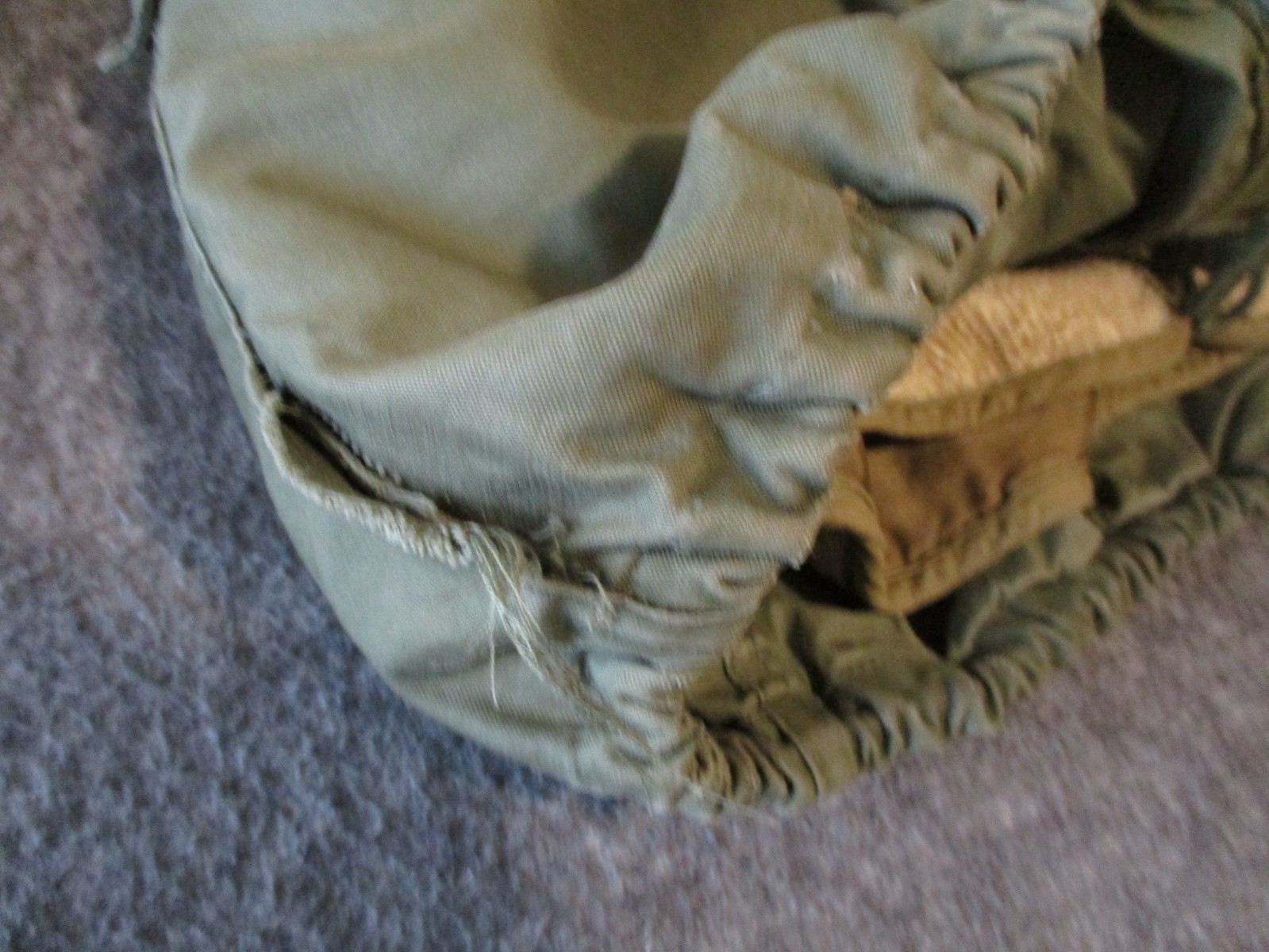 VINTAGE KOREA ISSUED HEAVY FIELD JACKET - SHELL (1952 Sz M) - LINER (1951 Sz L)