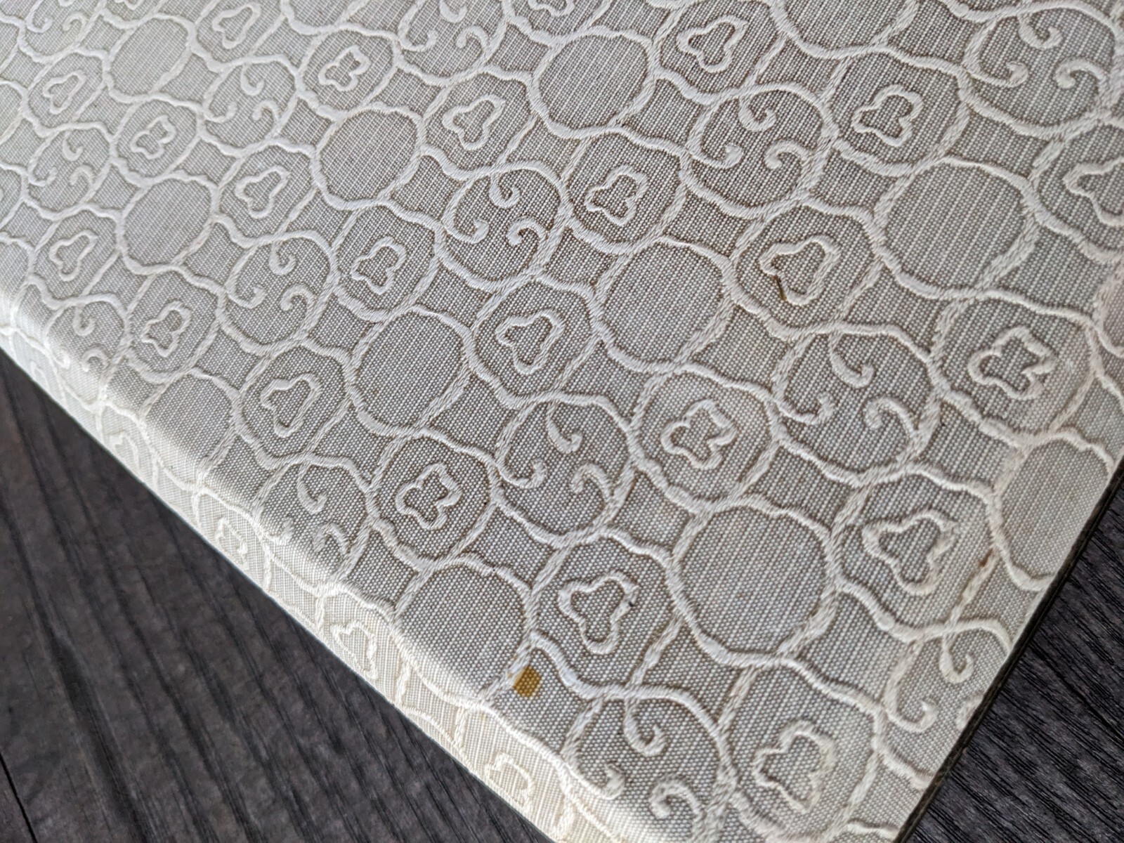 Vintage MCM BORG Beige/Gold Bathroom Scale