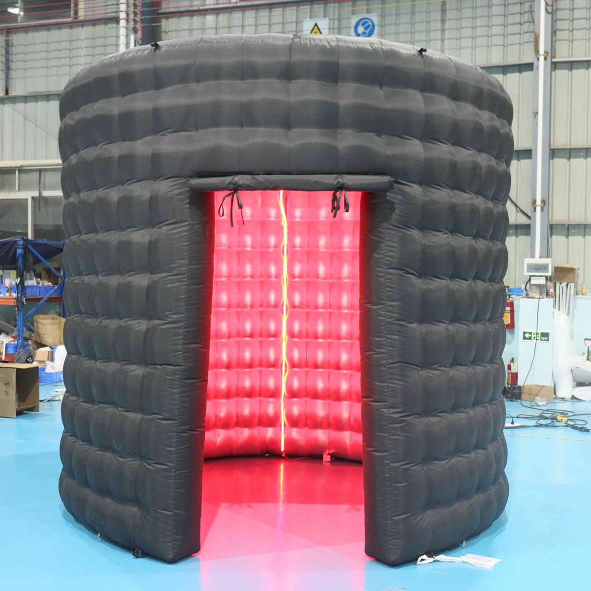 Round Inflatable Photo Booth LED 360 Photo Booth for Party Wedding Photography