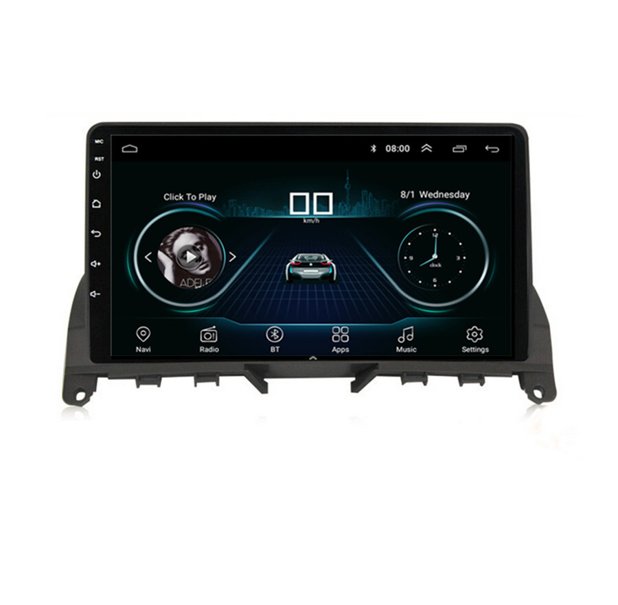 Touch Screen Car Multimedia Player USB RDS Fit For Mercedes Benz C300 2006-2011