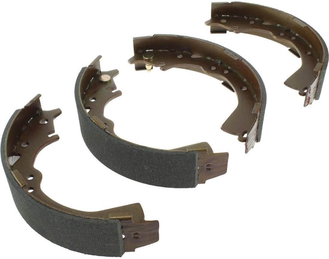 4X Brake Pad Front Brake Pads & Rear Drum Brake Shoes Replacement fits Toyota