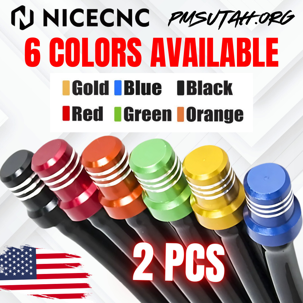 2 Yamaha ATV Raptor YFM 250R 350 Gas Cap Vent Tube Breather Line Hose Tank Lid