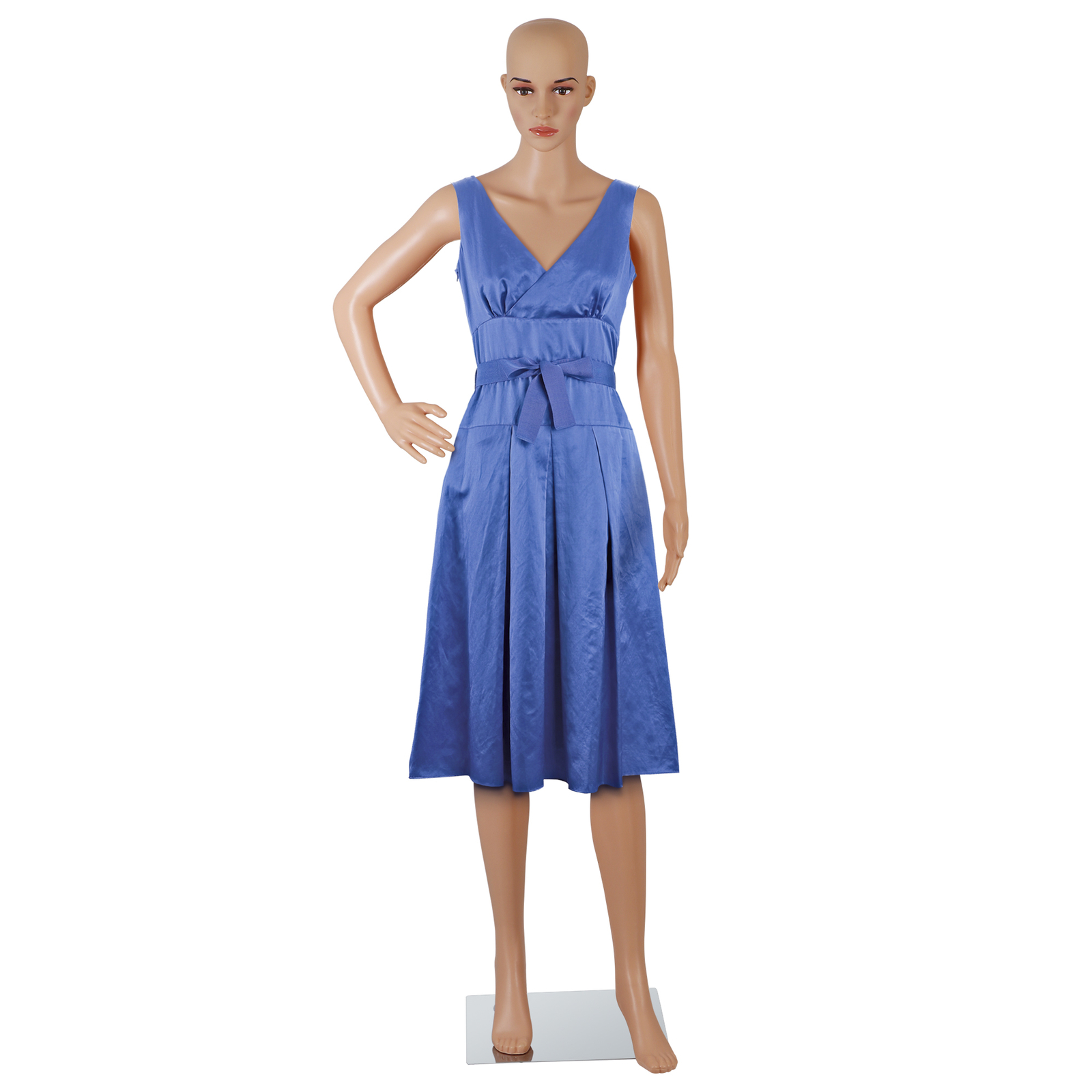 69 Inch Female Mannequin Full Body Dress Form Detachable Mannequin Stand w/Base