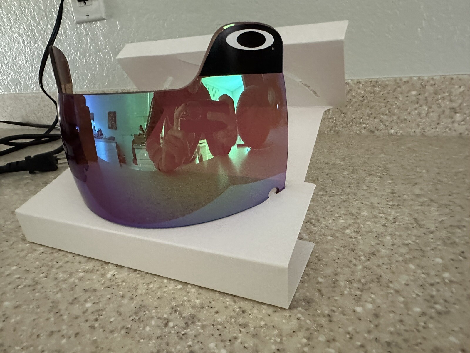 Oakley Prizm SpeedFlex Football Helmet Visor NFL Eye Shield Adult Jade Mirror