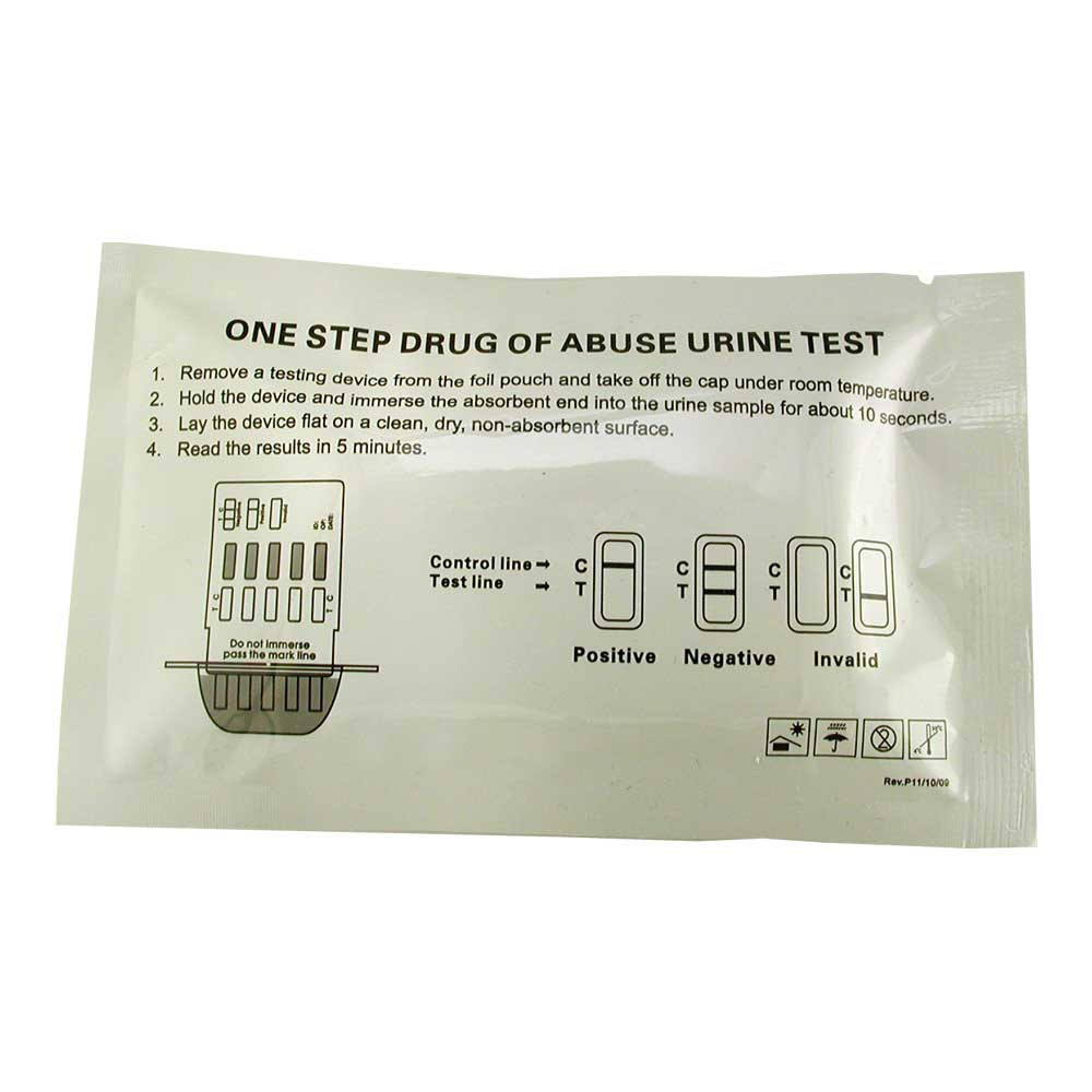 10 pack of Methamphetamine MET Drug Test Dip Device