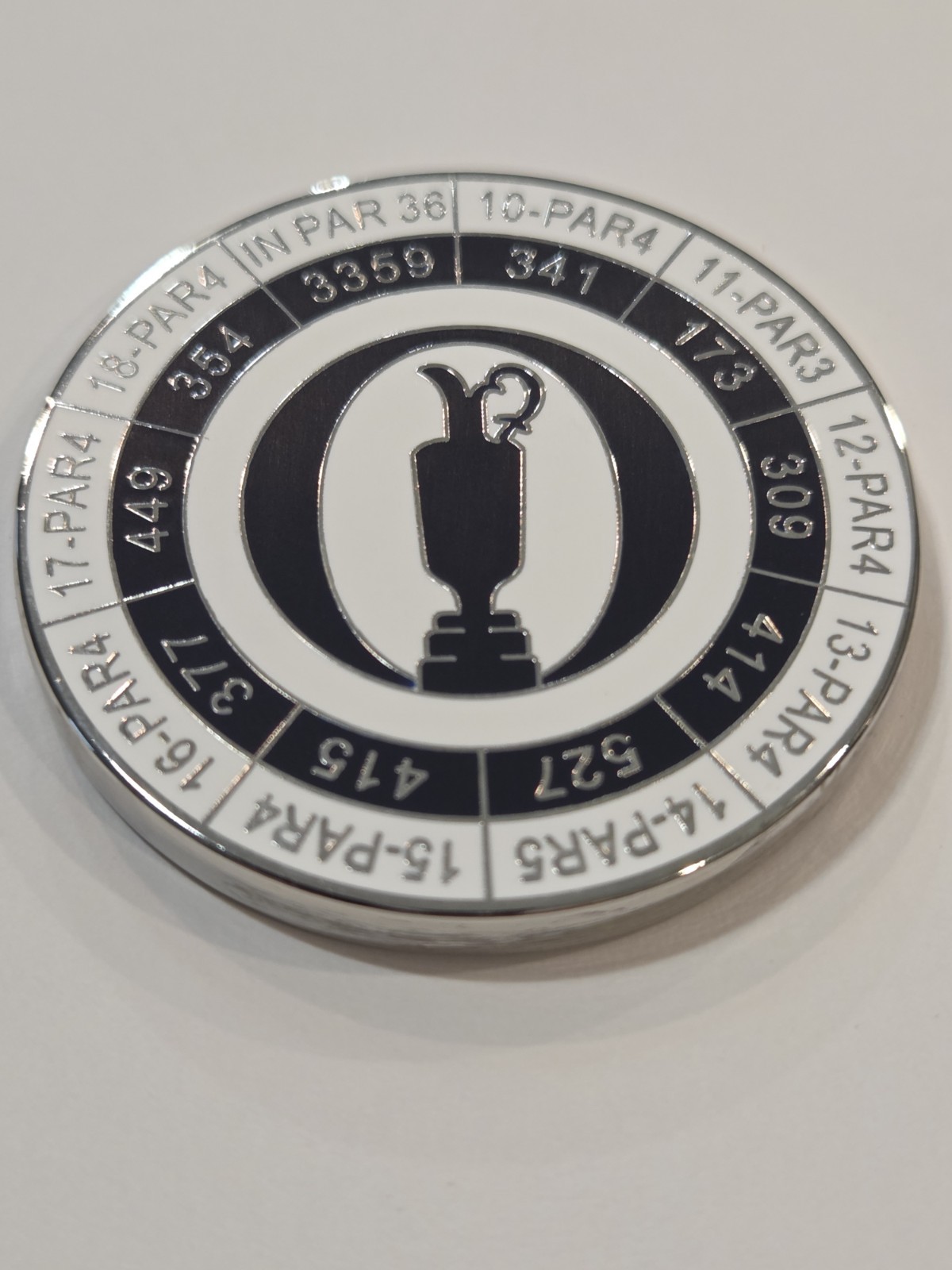 THE OPEN ( HOME OF GOLF ) FROM ST. ANDREWS SCOTTLAND-MONDOMARK BALL MARKERS RARE