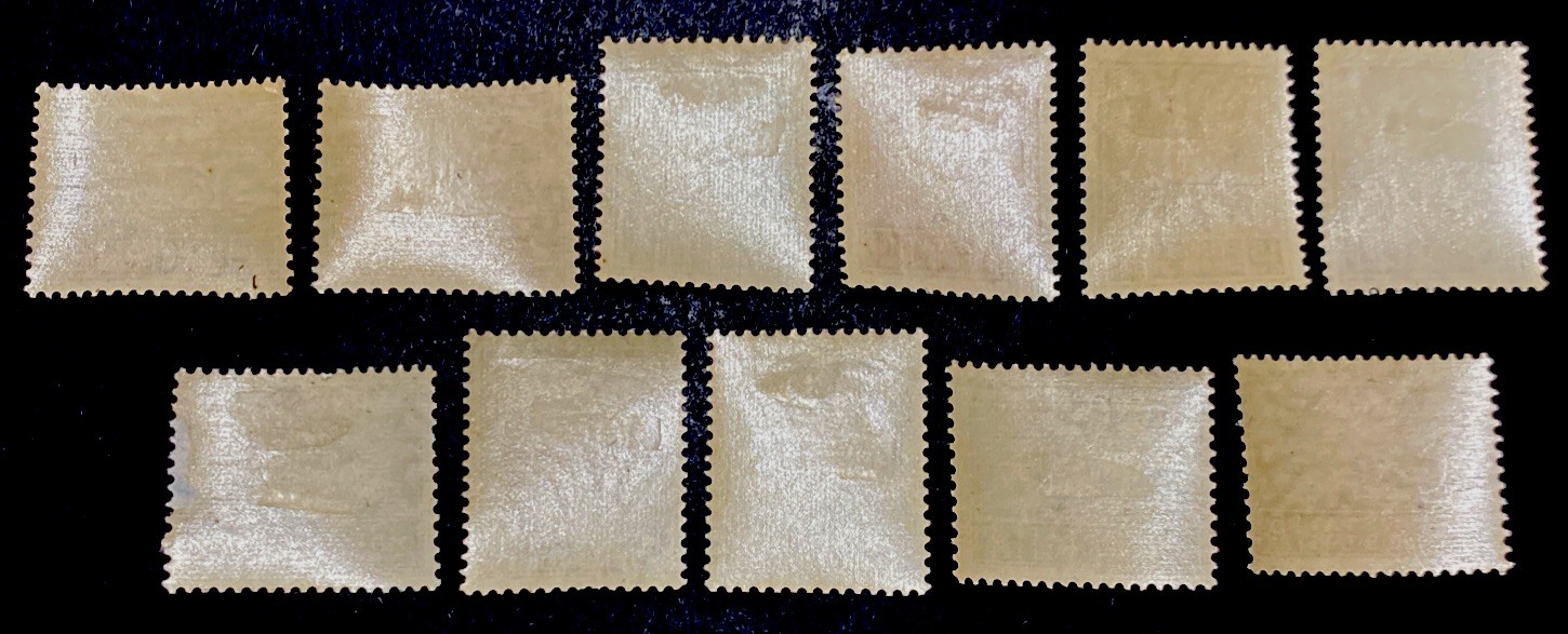 Albania 1930. King Zog. SC # 250-260 Set of (11) Mint HOG