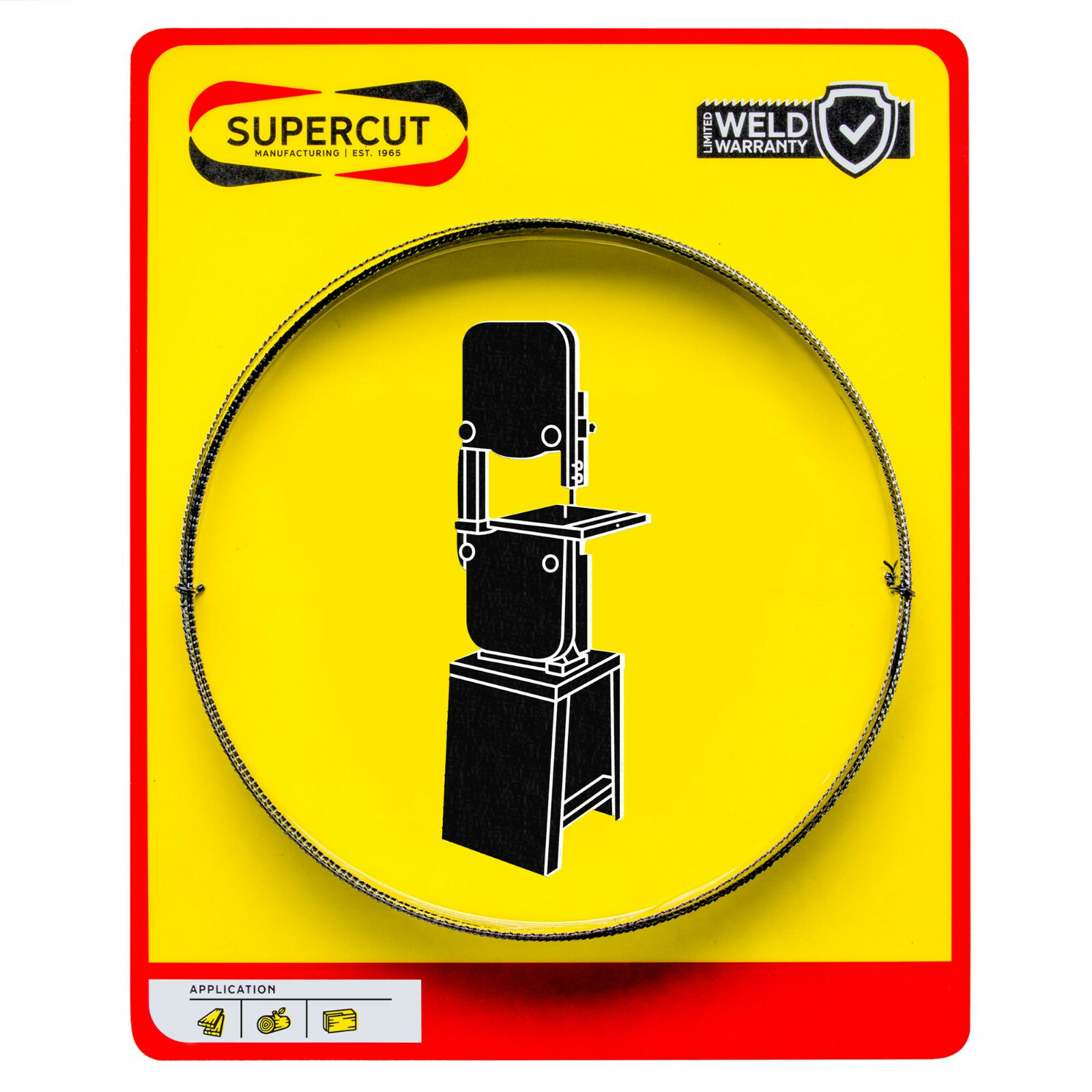 Supercut 111-inch x 3/4-inch x .032 x 3 TPI Carbide Infused (Made in the USA)