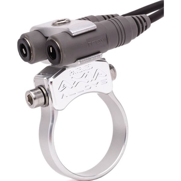 Axia Alloys - MODRJ-C - Race Radio Jack Mount, Silver