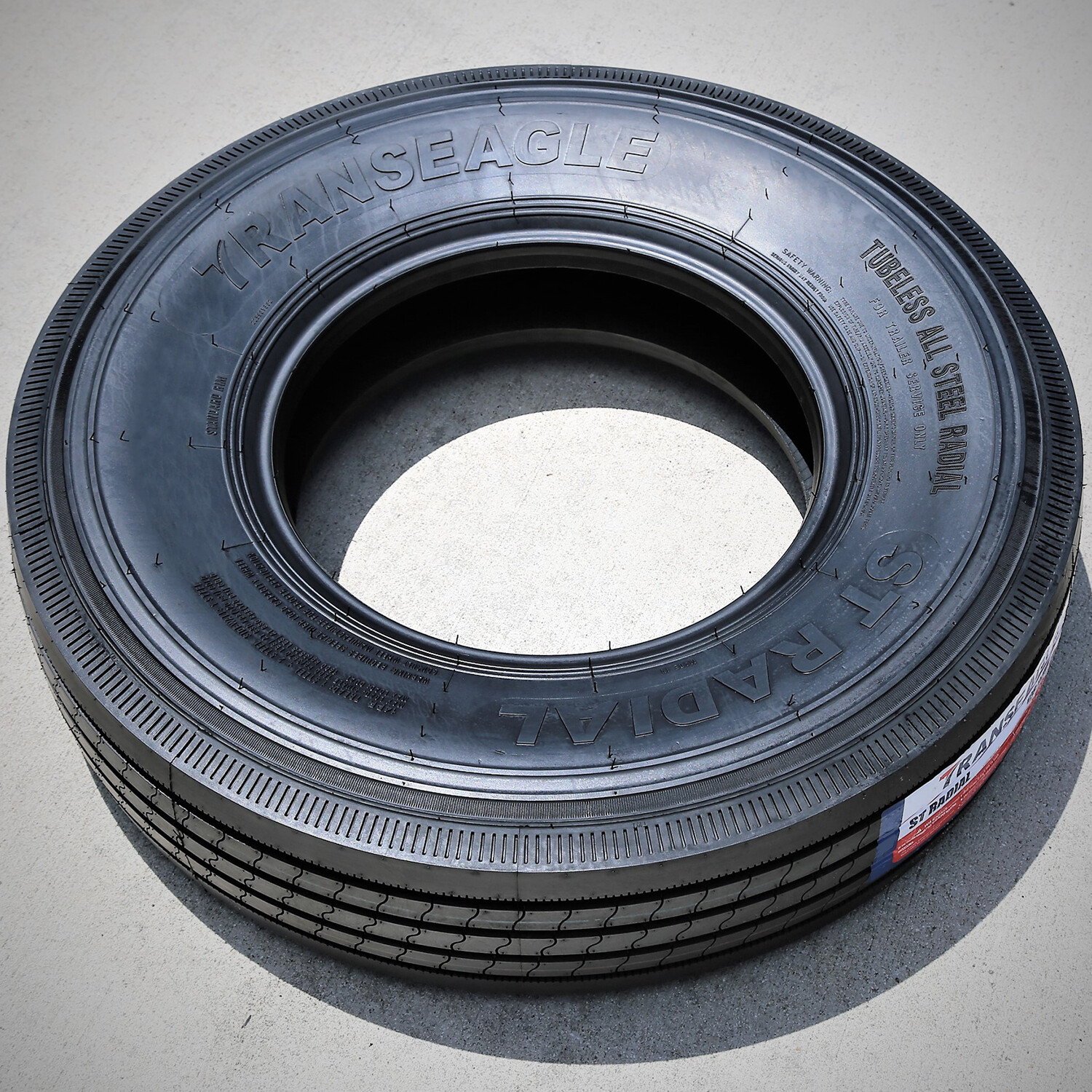 4 Tires Transeagle ST Radial All Steel ST 205/75R15 Load G 14 Ply Trailer