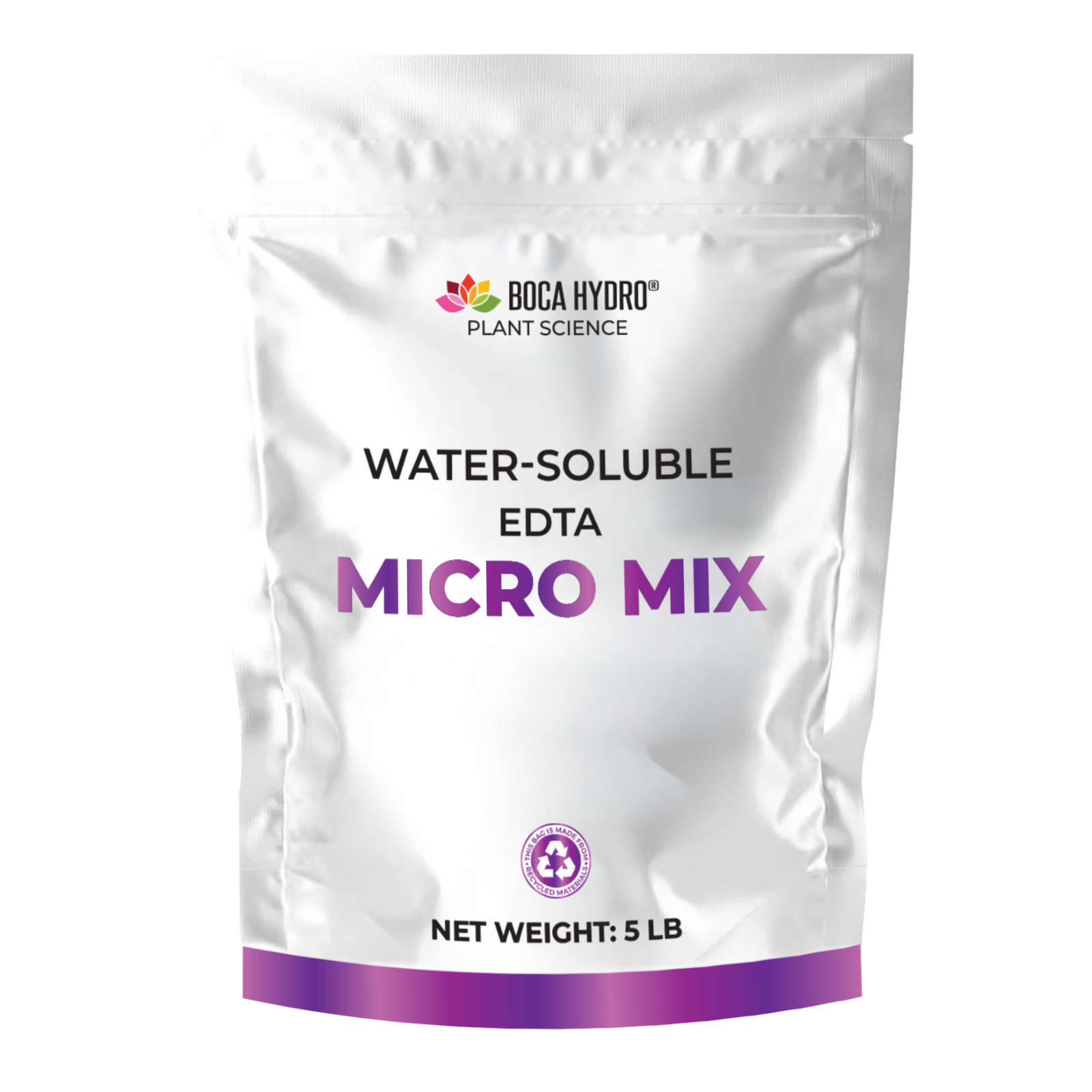 Boca Hydro EDTA Micro Mix Chelated Micronutrient Fertilizer Complete Micro Blend