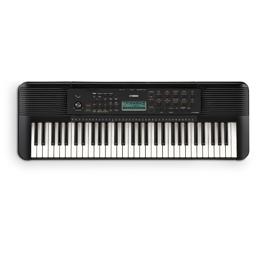 Yamaha PSRE283 61-Key Portable Keyboard With Power Adapter