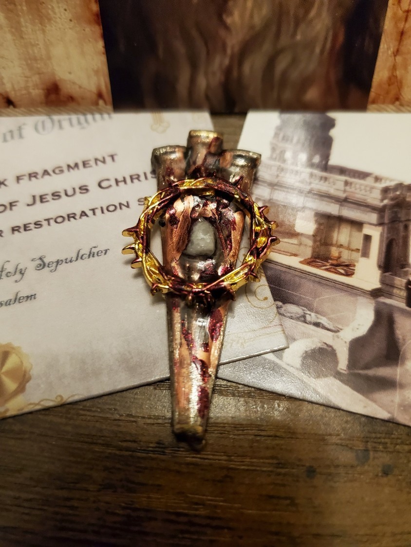 Tomb of Jesus Roman Nails Stone Tomb of Jesus from Holy Sepulchre