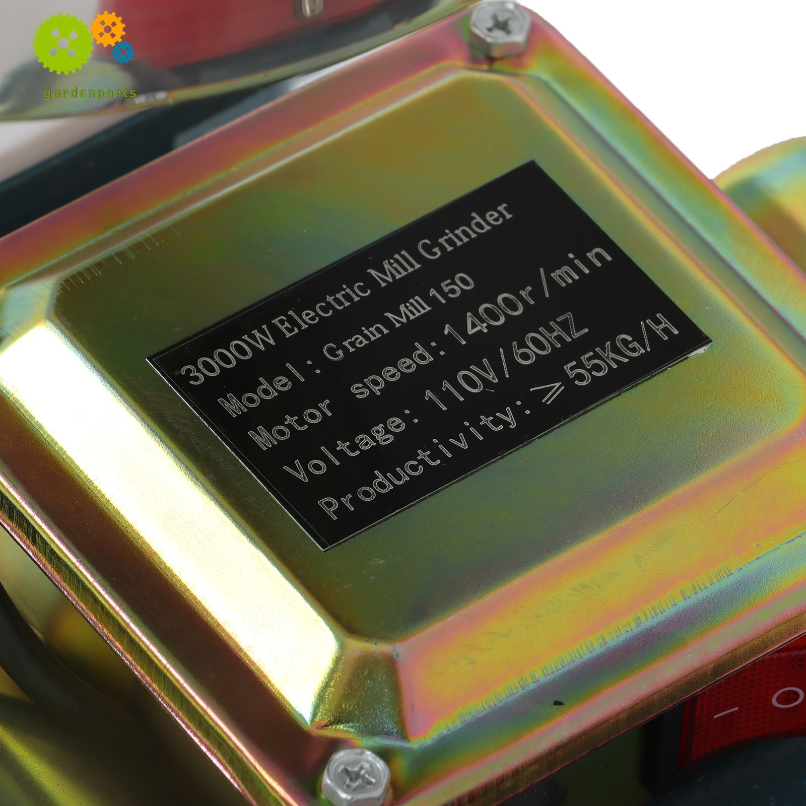 3000W Electric Grinder Grain Mill With Funnel Corn Wheat Flour Grain Mill 110V