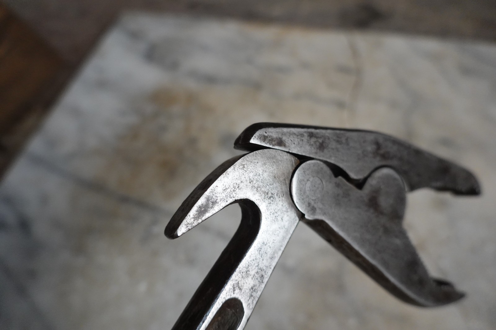 Antique RARE "PTERODACTYL" WRENCH PLIERS SCREWDRIVER PRY BAR Mechanic Carpenter