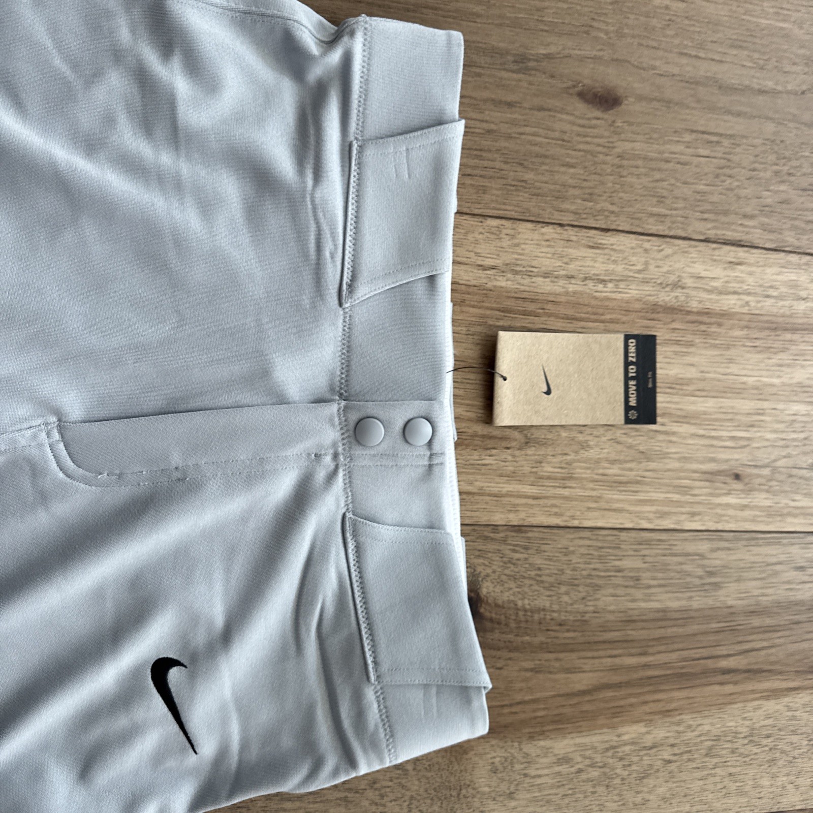 NEW NWT Nike Vapor Select Baseball Pants Mens Size Small Gray Tapered FZ1369-012