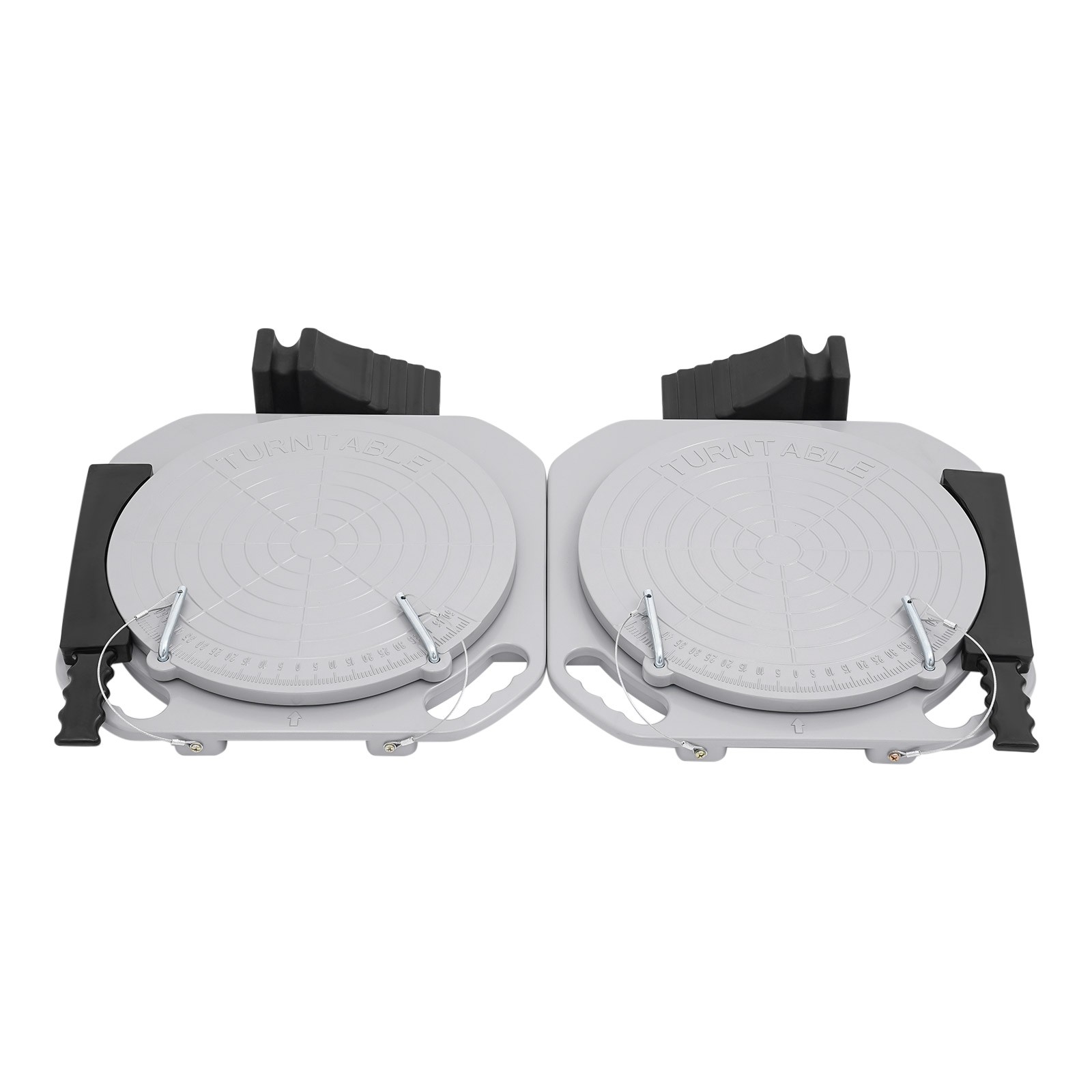 5 Ton Wheel Alignment Turn Plates Car Truck Front End Wheel Tool Durable 1 Pair