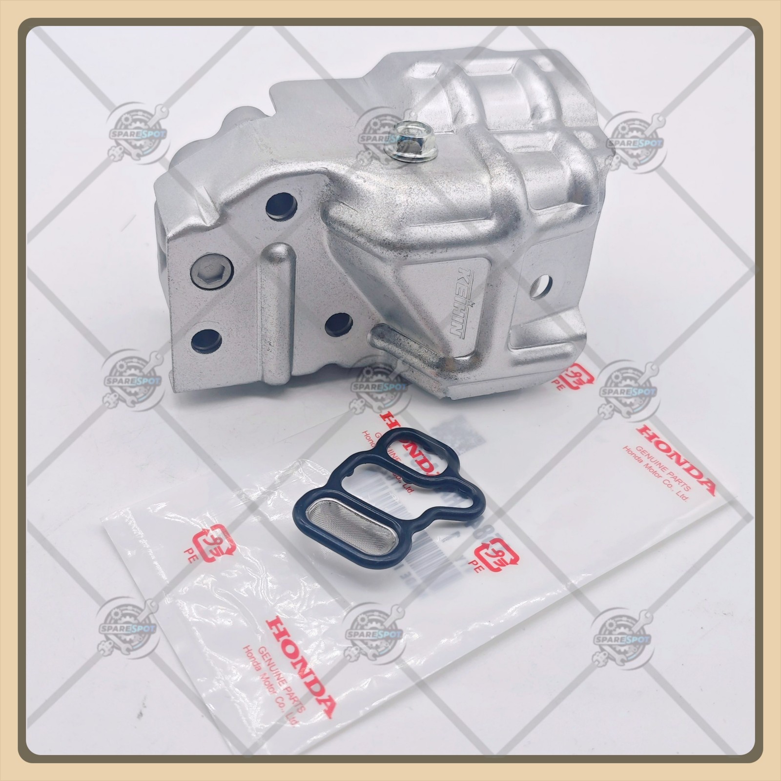 New GENUINE VTEC SOLENOID SPOOL VALVE W/GASKET 15810-RAA-A03 For HONDA ACURA