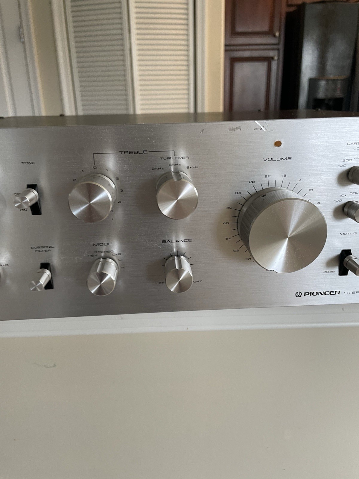 Pioneer C-73 Stereo Preamplifier Rare Spec-3